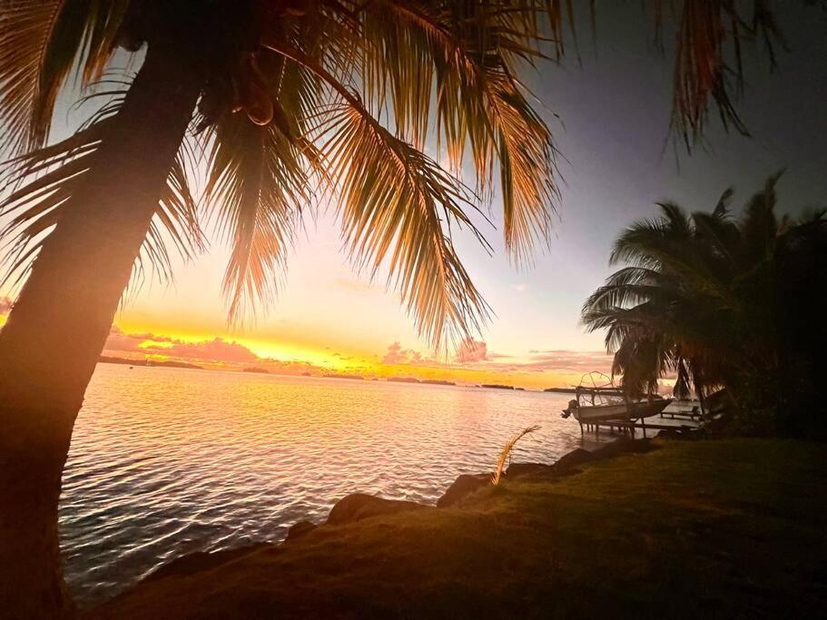 Waterfront Paradise 2 Br; Stunning Sunsets 보라 보라 외부 사진